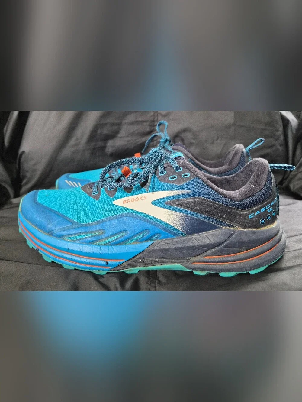 Men's Brooks Cascadia 16 Trail Running Shoes (1103761D490) Sz. 11.5